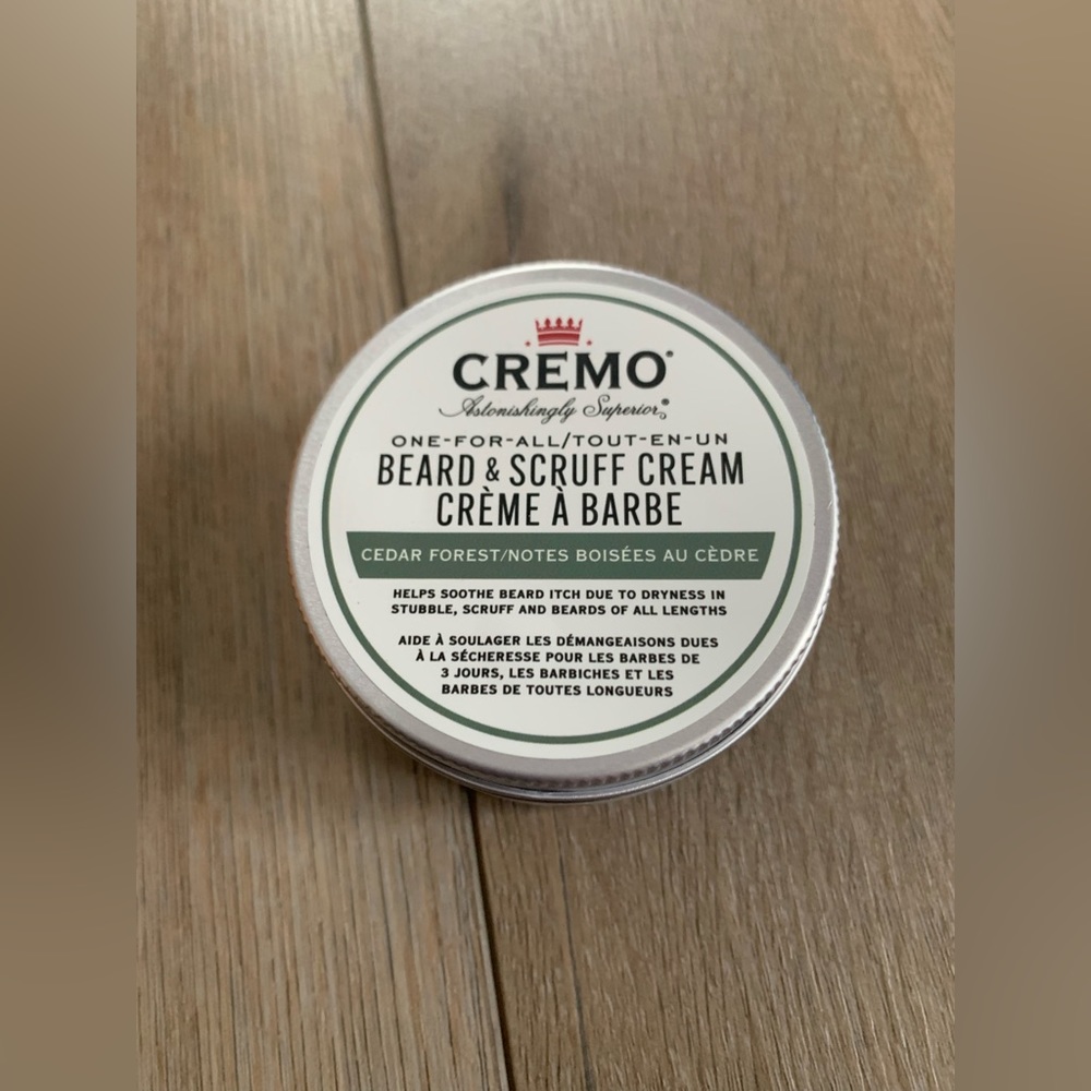 NWOT Cremo beard and scruff  cream. Free with 20$ purchase.